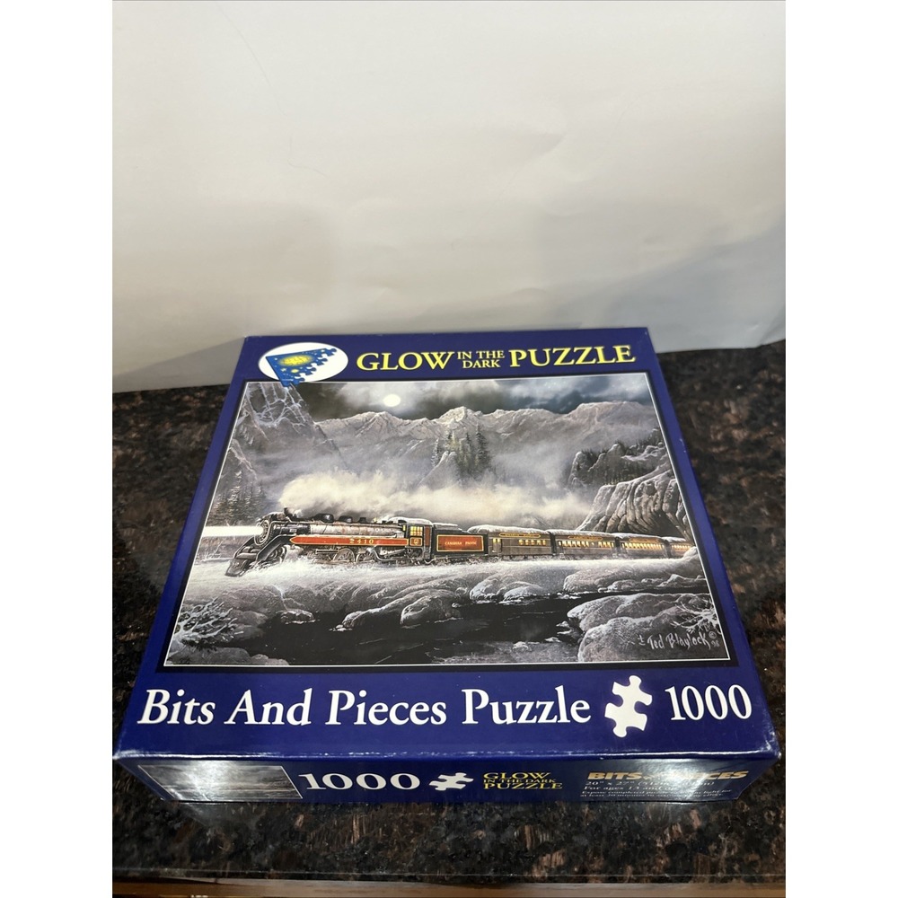 Bits And Pieces Glow In The Dark Puzzle 1000 Pieces Ted Blaylock: Alberta Bound
